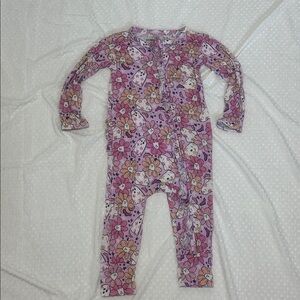 BUMS & ROSES Let’s BOOgie Footie Ghost Bamboo Sleeper 18-24m 18m 24m